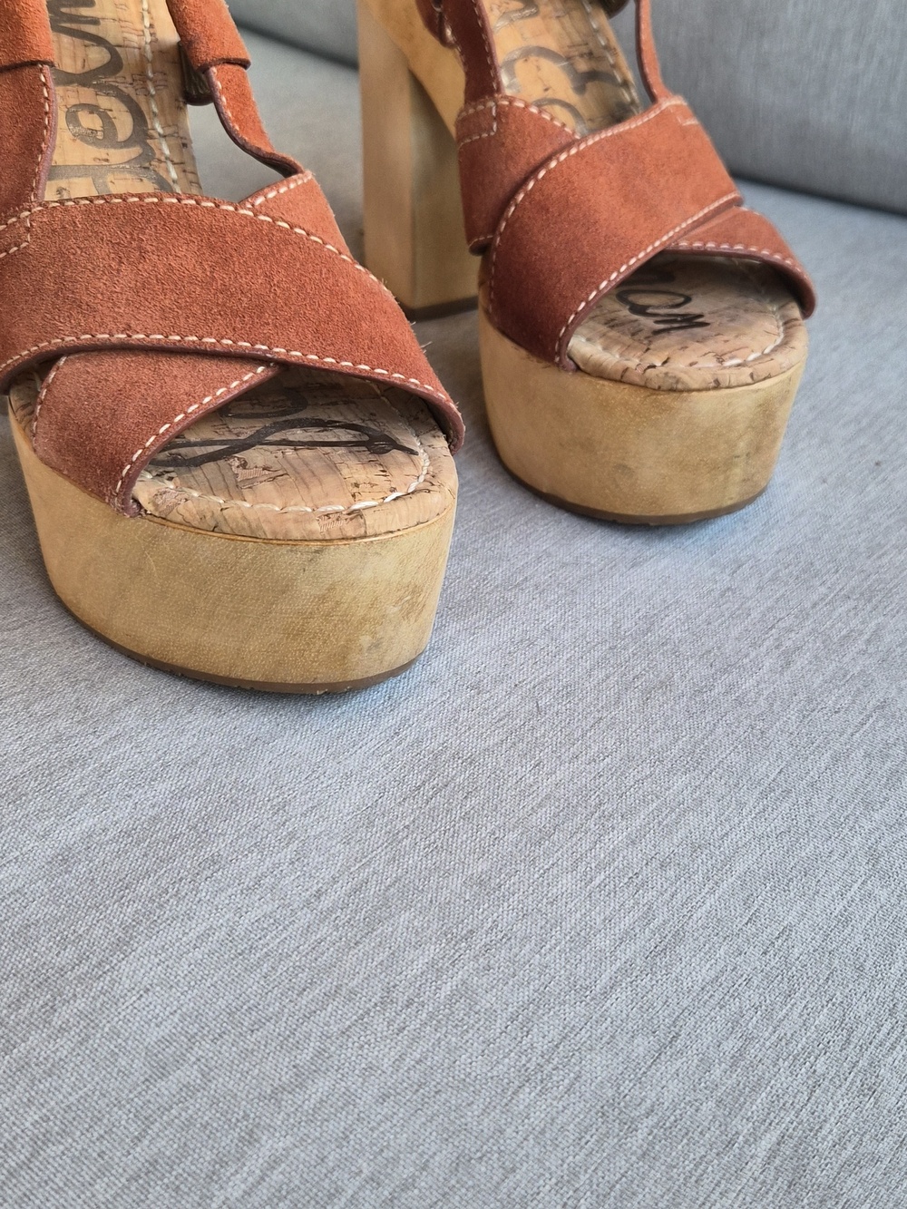Sam Edelman Wooden Platforms - Picture 2 of 5